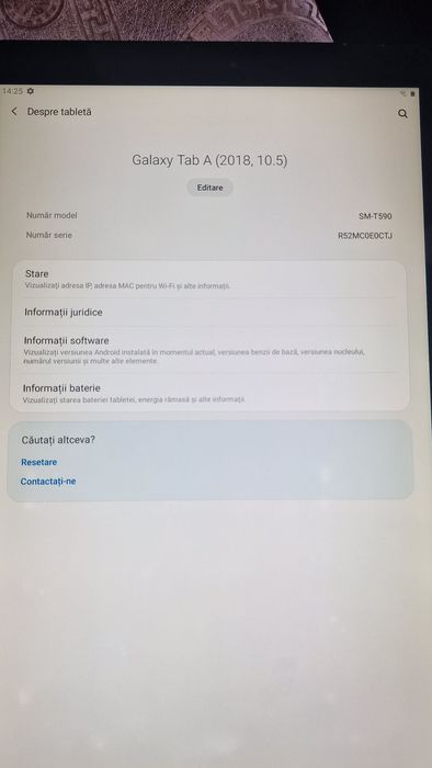 Tabletă Samsung Tab A 10.5 inch