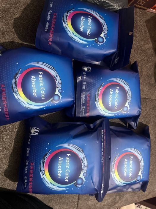 Салфетки-ловушки для защиты одежды от окрашивание