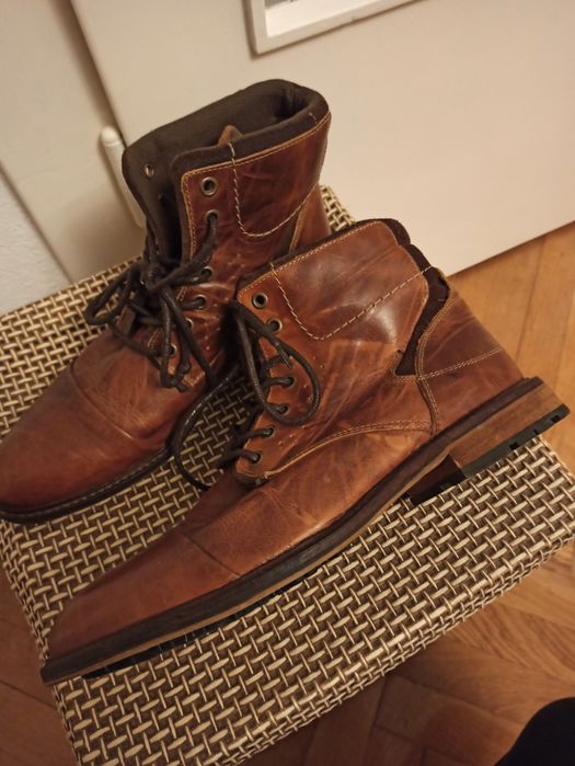 Pantofi incaltaminte ghete barbati Zign elegant piele 42