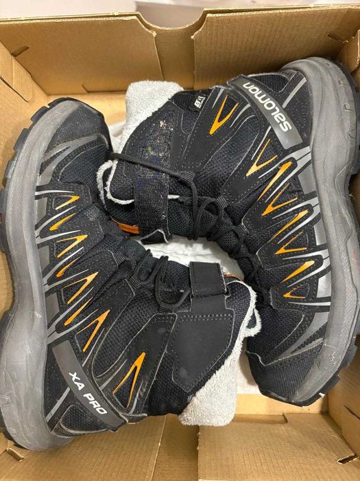 зимние ботинки salomon 36