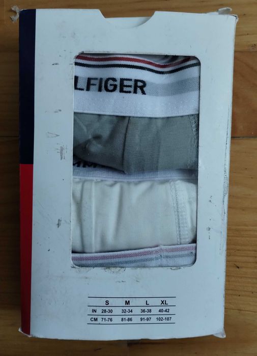 Boxeri TOMMY HILFIGER masura L, noi, set 3 perechi