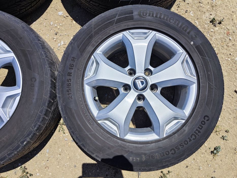 Jante Originale din Aluminiu de Dacia Duster OEM pe 16"