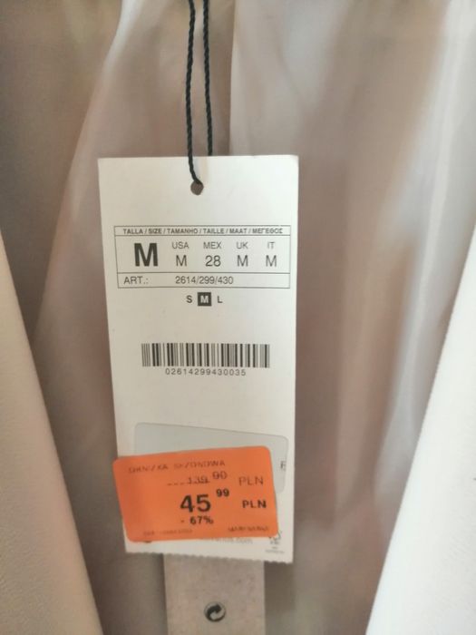 Sacou stradivarius