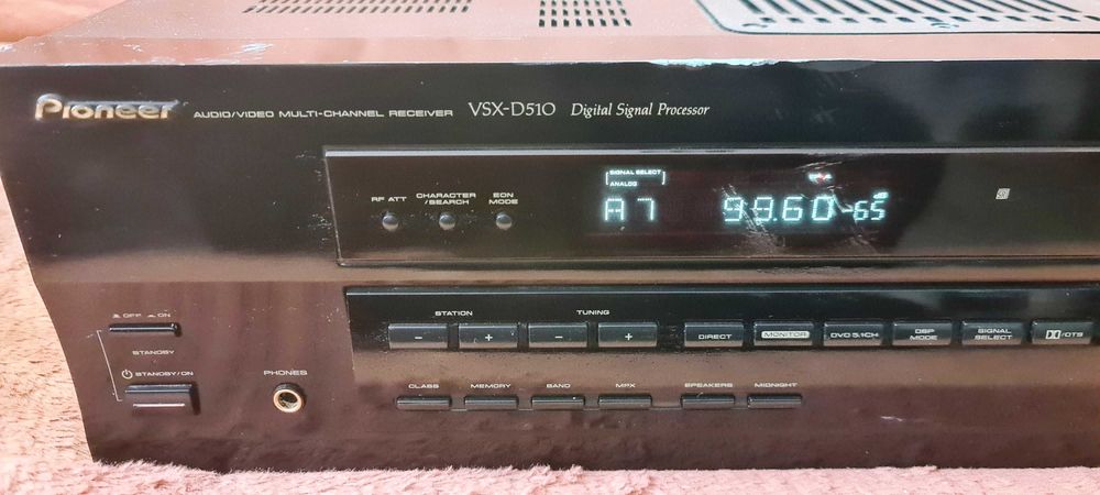 Pioneer VSX-D510 amplituner 2X100W sau 5X100W pe 8 Ohm