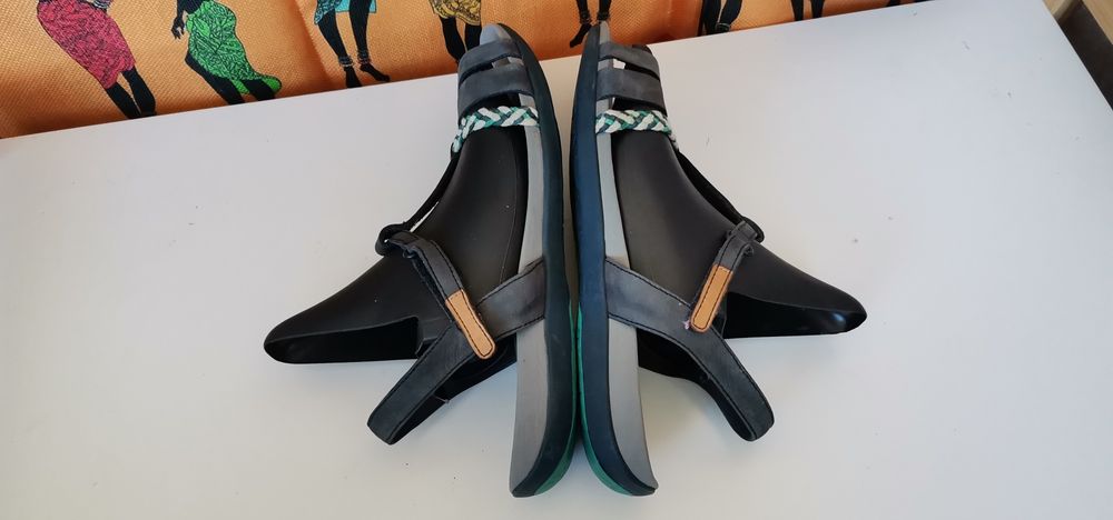 Сандали Clarks 38.5.естествена кожа