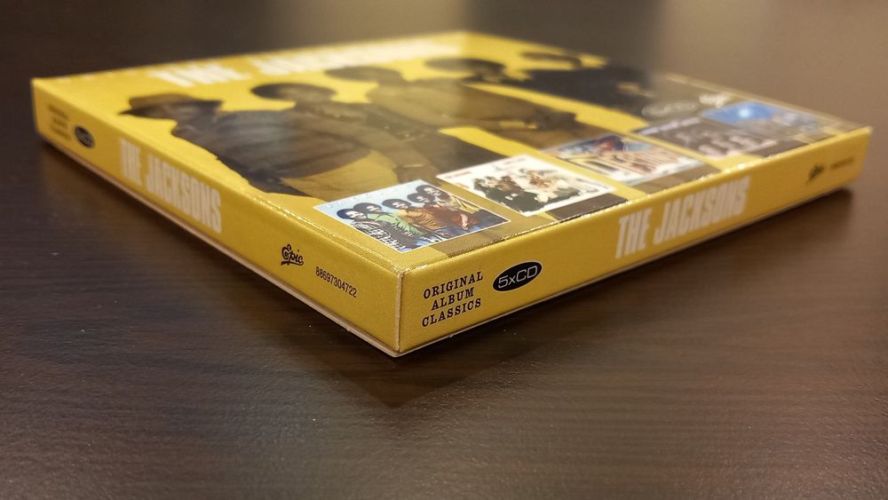 The Jacksons box 5 cd албума.