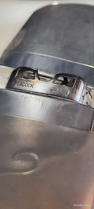 2бр. колекционерски джобни печки Peacock made in Japan