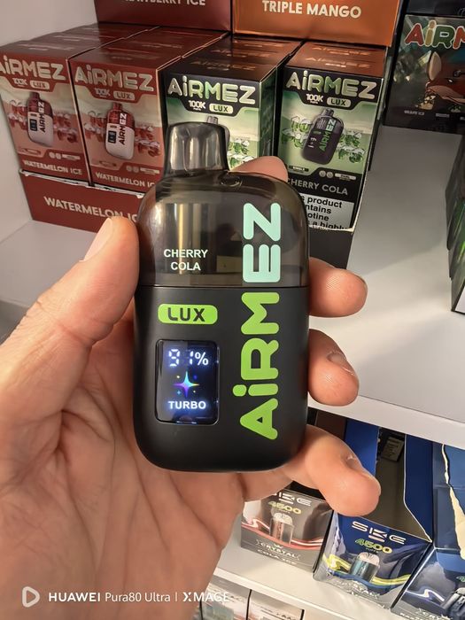 Vape 100.000 Puffs Airmez Lux Mod Turbo Reincarcabil