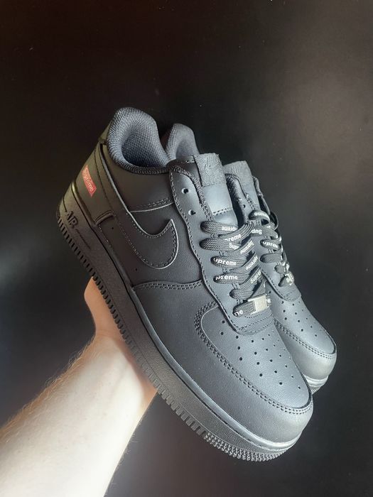 Nike Air Force 1 Supreme Negru