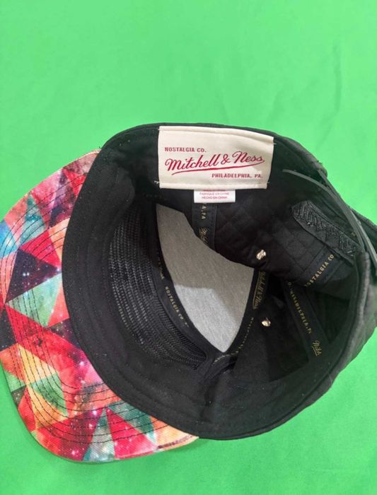 Șapcă Mitchell & Ness 5-Panel Quilted Leather & Spikes – Ediție de Colecție, Nouă