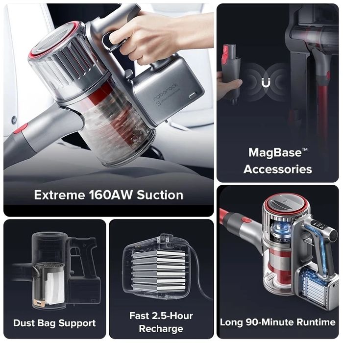 Вертикальный ручной пылесос