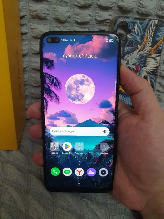 Srochna Sotiladi Realme 6 Pro 8/128GB Original Holati Zo'r Karobka Bor