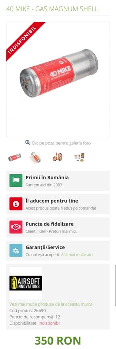 Lansator de grenade airsoft ICS KIT complet