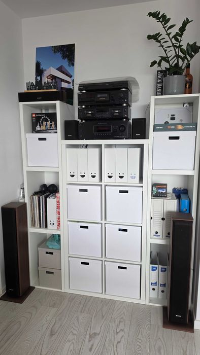 Vand linie SONY: Reciever STR-DG510, Dublu Deck TC-WE505, Pick-up PS-LX300 USB, boxe 5.0 SONY SS-FCR4000