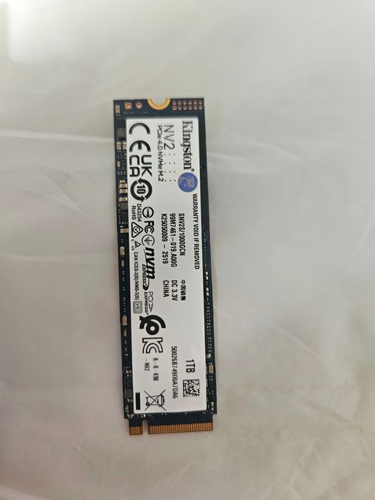 SSD 1Tb Kingston Pcie 4.0 NVMe M.2
