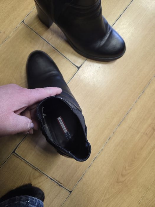 Боти естествена кожа Polo