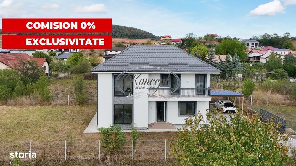 Casa individuala 4 camere, teren 650 mp, Gilau