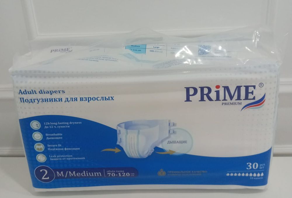 Памперс PRIME premium, размер М(2)