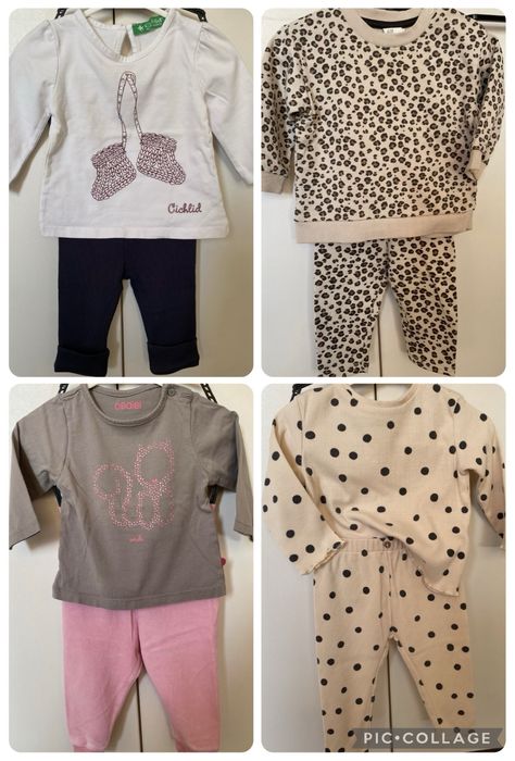 Дрехи за момиче 62-68 см 3-6 месеца