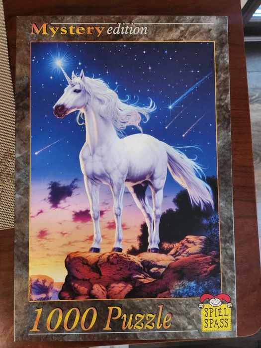 Пъзел 1000 части еднорог