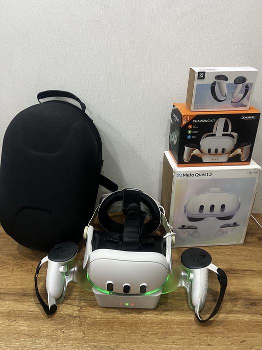 Quest 3 512gb VR шлем / полный набор