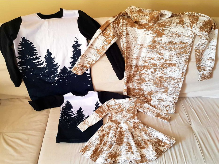 Еднакви мама и бебе