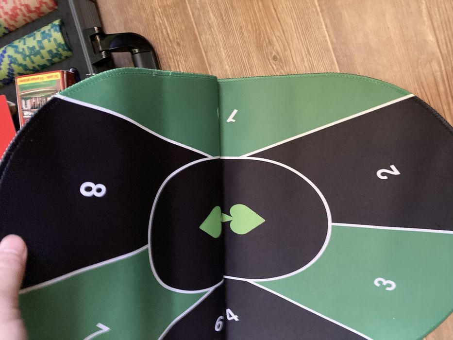 Набор покер чемоданчик сукно