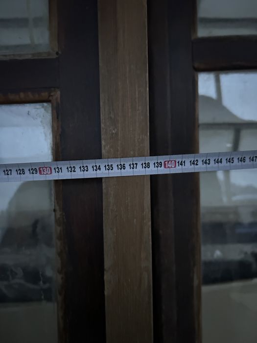 Балконные деревянные окна 3 штуки