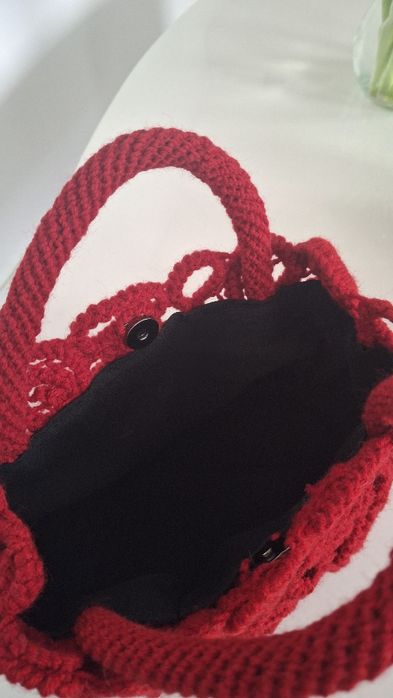 Geanta Handmade Irish Crochet