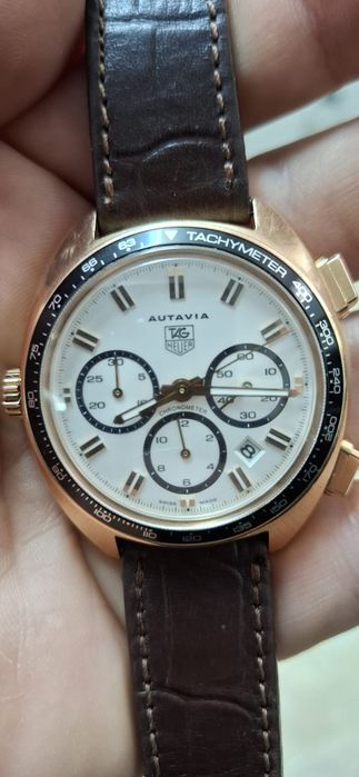 Ceas de aur 18k Autavia Tag  heuer