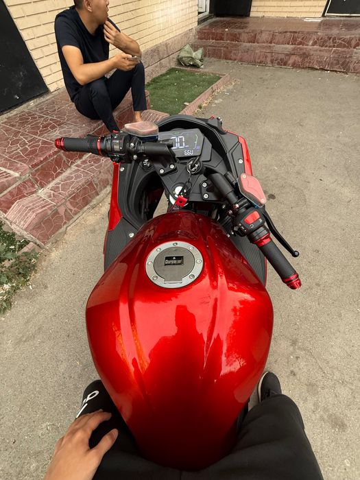 Продаётся электромотоцикл (спортбайк)  Город: Алматы