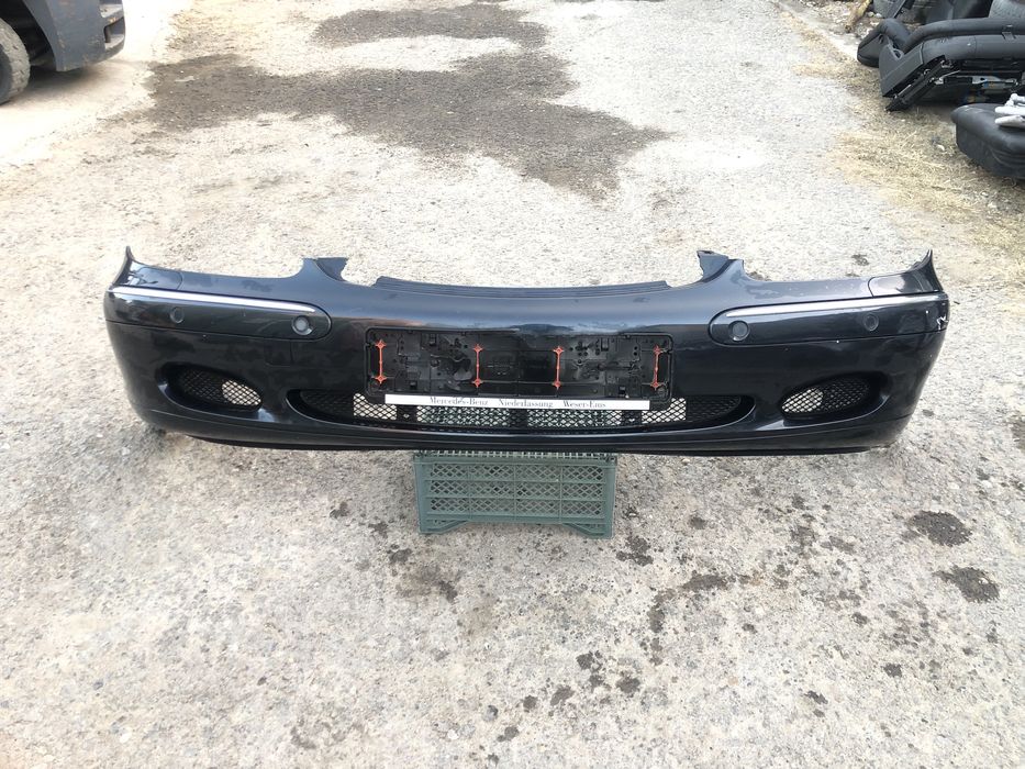 W 220 мерседес передний бампер