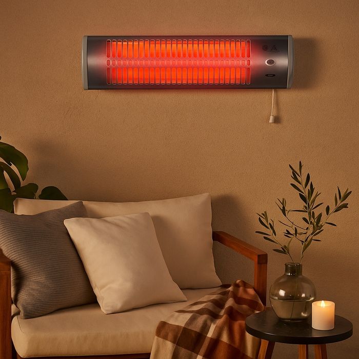 Кварцова стенна печка Термомакс 
Основен проблем: Студ и дискомфорт в