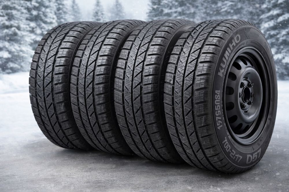 Зимни гуми Kumho 175/65 R14 с джанти