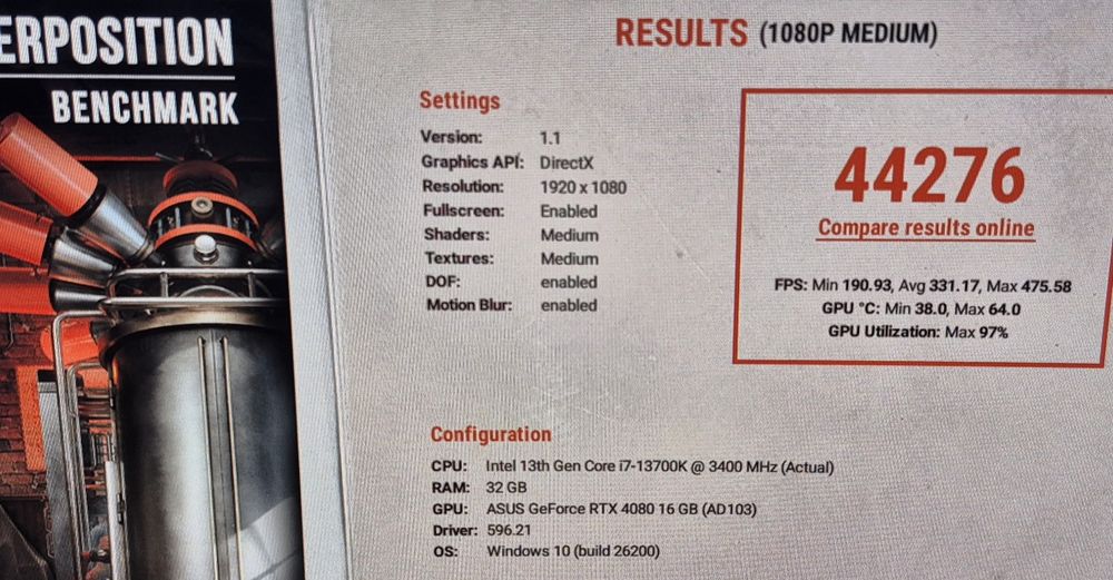 Placa video gaming RTX 4080 OC ProArt Edition Asus 16GB GDDR6X Full Box