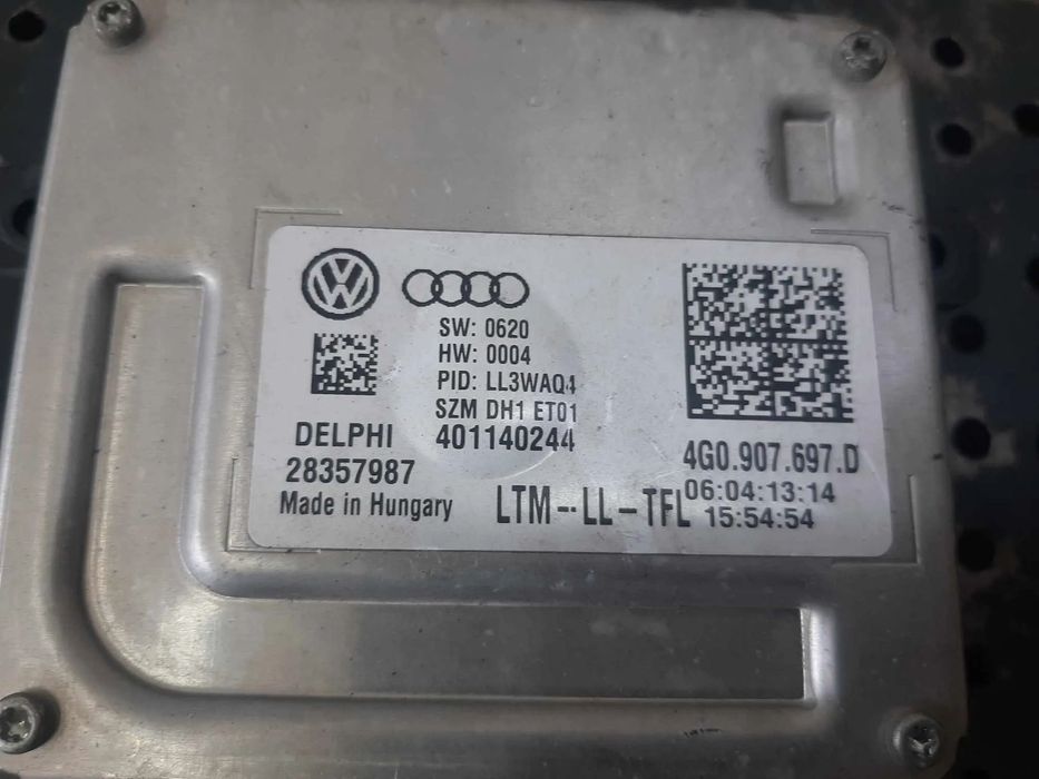 modul calculator xenon audi a6 4g c7 a4 b8 8k 4g0907697d