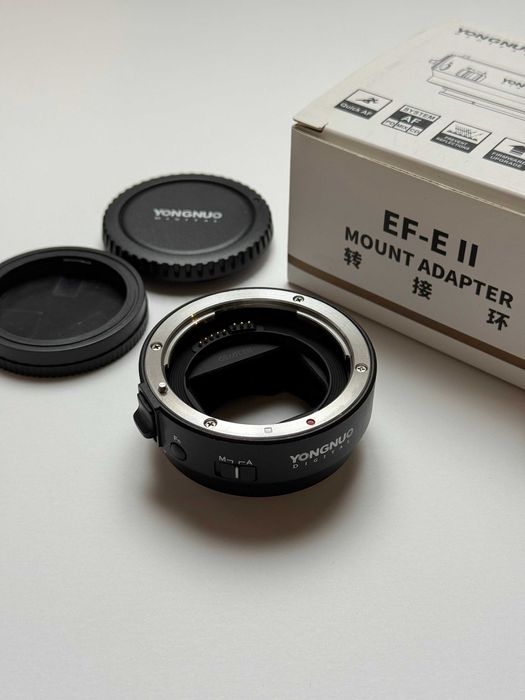 Yongnuo YNEF-EII Inel Adaptor Canon EF la Sony E