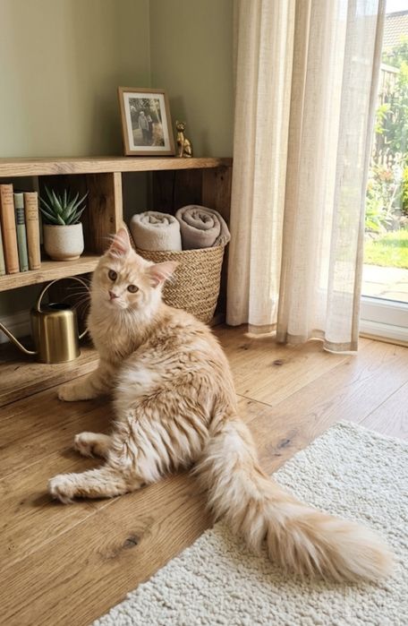Котёнок  породы Мейн-кун
