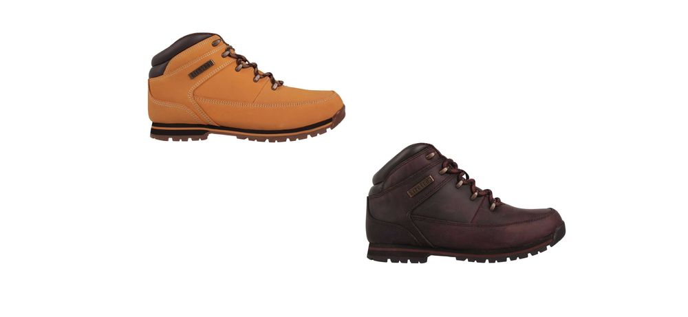 Мъжки зимни обувки от естествена кожа Firetrap Rhino - Големи Номера