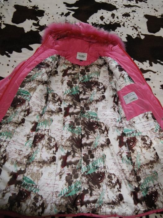 Пуховик размер L (46-48).