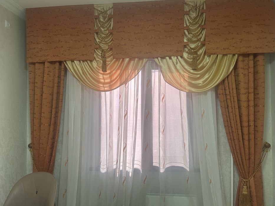 Элитные шторы новые