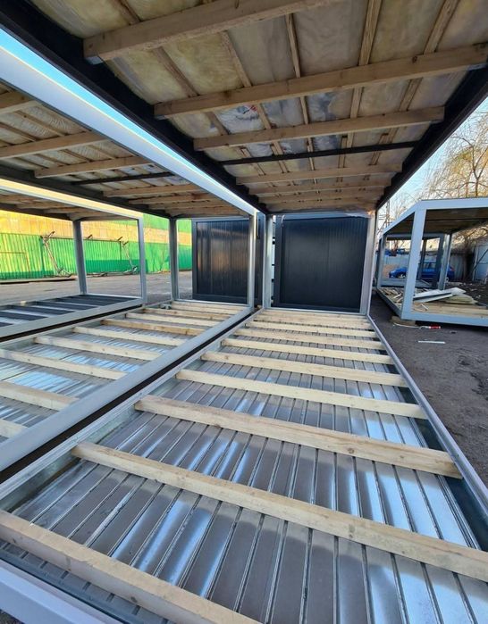 Cadru metalic 6000x2400 din profile zincate modulare