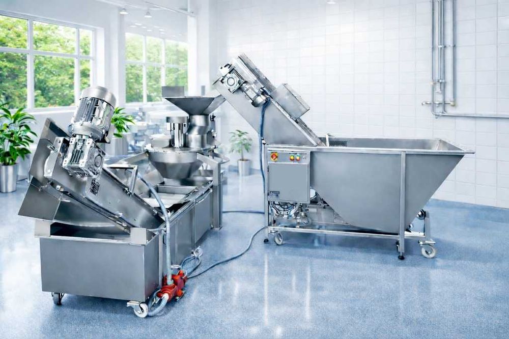 Linie automata deshidratare fructe si legume – masini si utilaje pentru pregatire fructe si legume  in vederea uscarii