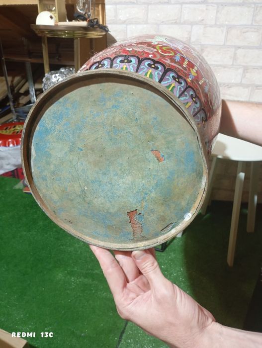 Старинна ваза клоазоне!