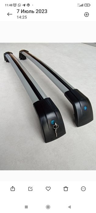 Kia soul багажник на крышу поперечные рейлинги