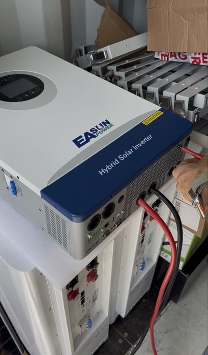 Sistem fotovoltaic de 12 kw baterie de 15,3 kw 14 panouri 470 w
