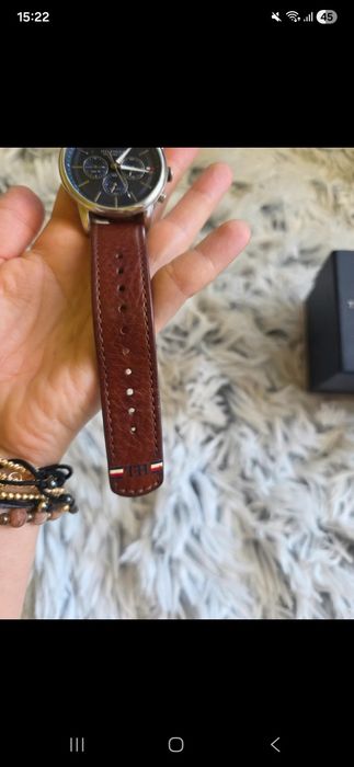 Ceas Tommy Hilfiger original curea piele naturala
