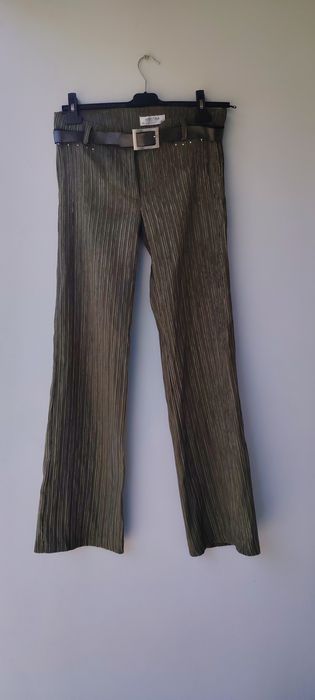 Costum catifea: pantalon&sacou&curea