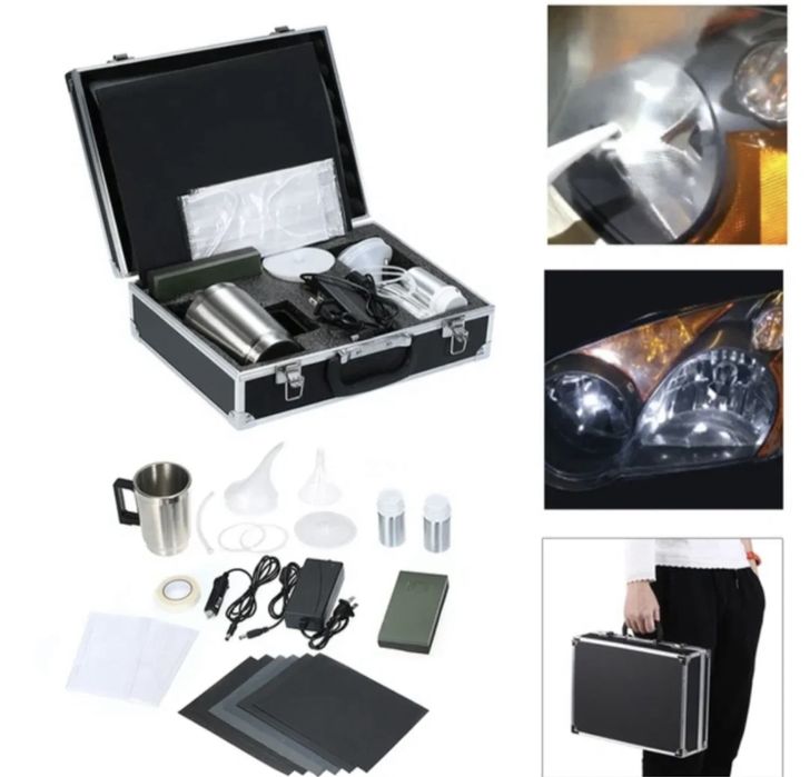 Комплект за полиране почистване на фарове