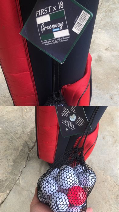Set crose de golf Decathlon original cu geantă